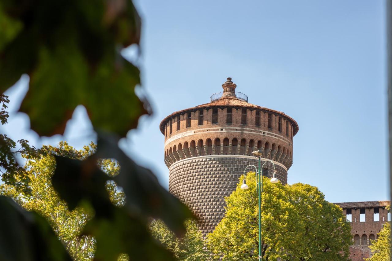 The Couper Castello Hotell Milano Exteriör bild