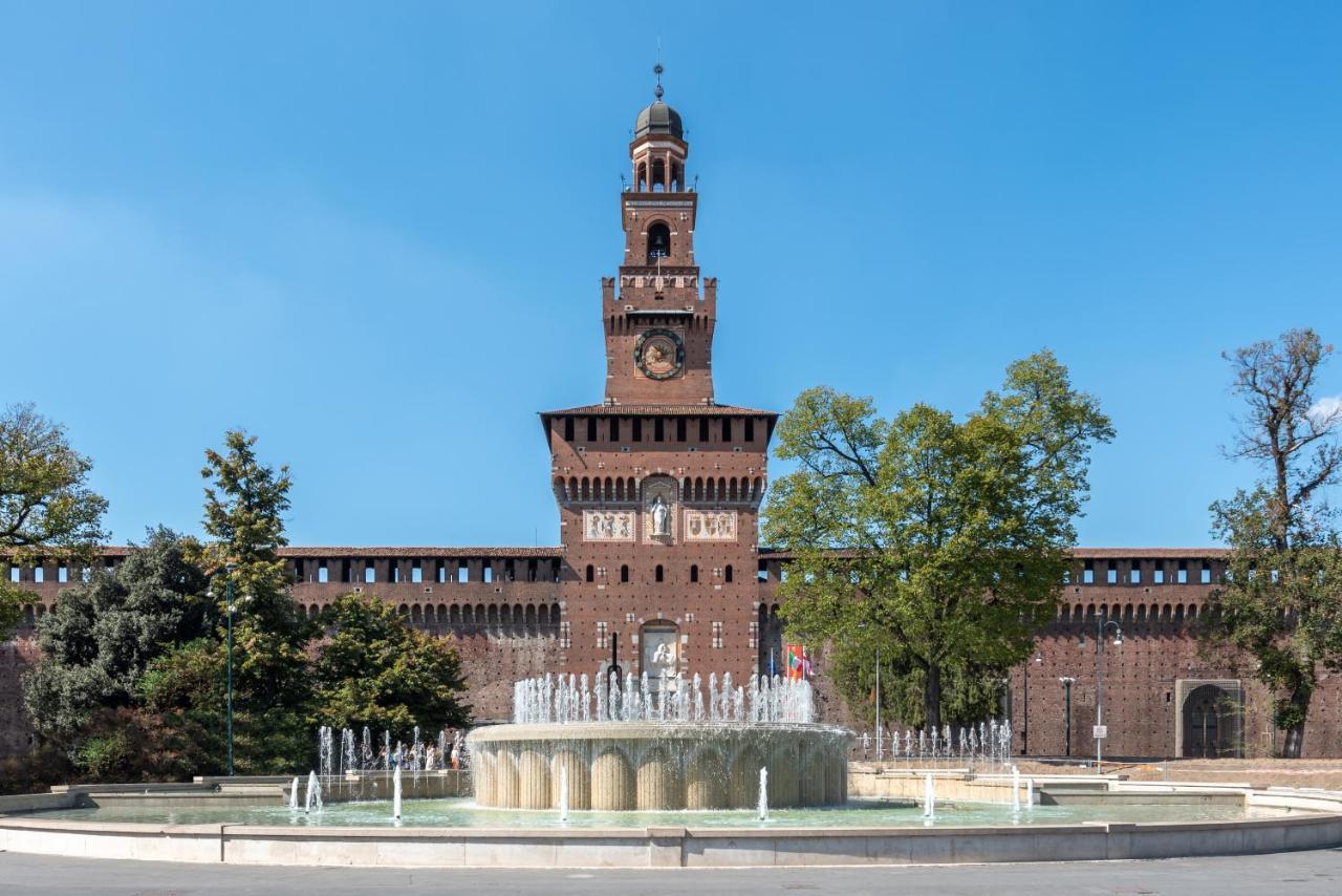 The Couper Castello Hotell Milano Exteriör bild